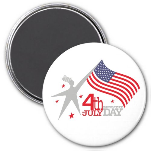 4 th of JULY INDEPENDENCE Day Magnet