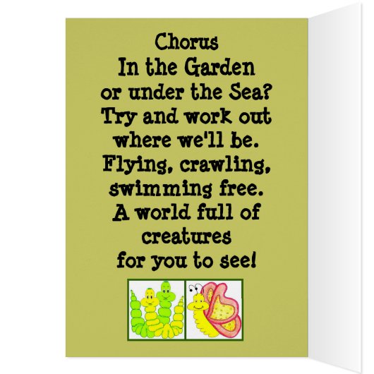 4 The caterpillar to butterfly (Inside (Left))