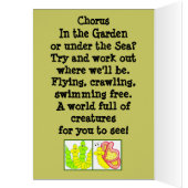 4 The caterpillar to butterfly Cards (Inside (Left))