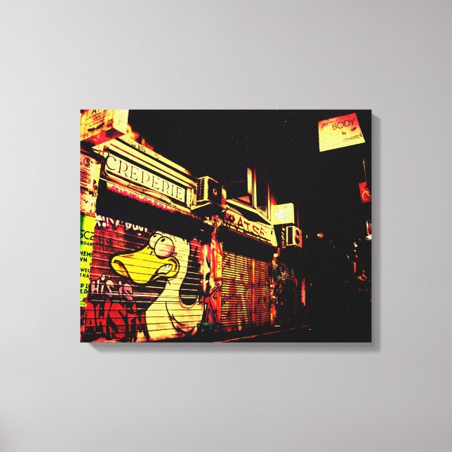 4 thirds O'clock Canvas Print (Front)