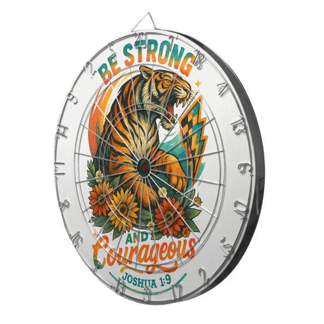 #4 Tiger time!  Dart Board (Front Right)
