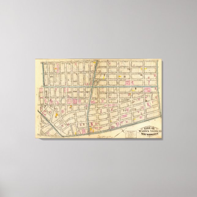4 Wards 56, 8, 14 Canvas Print (Front)