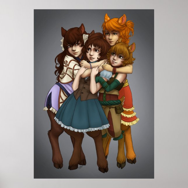 4-Way Hug Poster (Front)