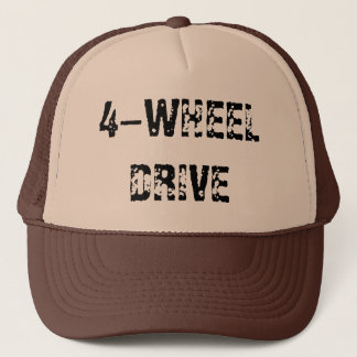 4-WHEEL DRIVE TRUCKER HAT