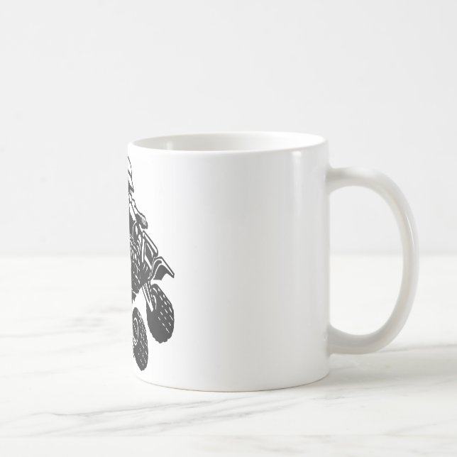 4 Wheel Quad Racing Coffee Mug (Right)