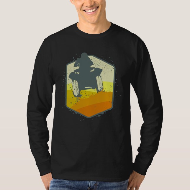 4 Wheeler and Quad ATV Brap T-Shirt (Front)