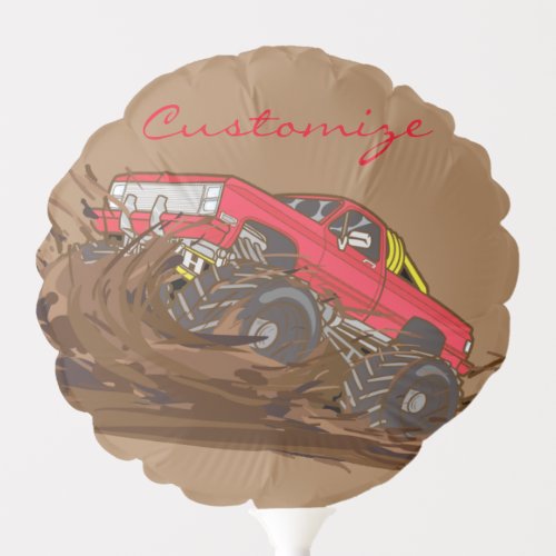 4_wheeler mud truck Thunder_Cove Balloon