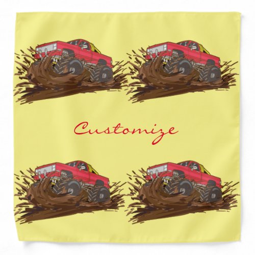 4_wheeler mud truck Thunder_Cove Bandana