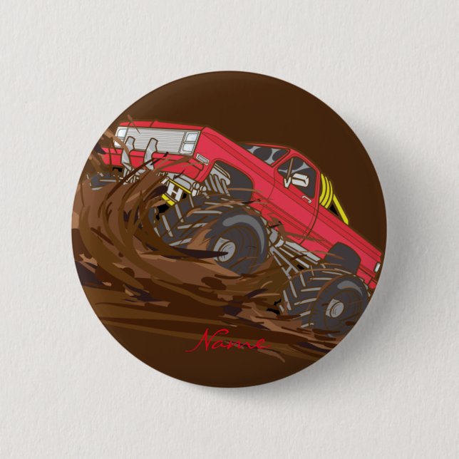 4-wheeler mud truck Thunder_Cove Button (Front)