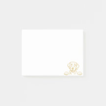 4”x3” Yellow Lab Notes