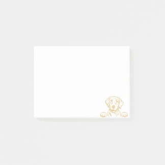 4”x3” Yellow Lab Notes
