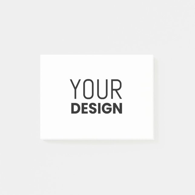 4" X 3" Post-It Notes (Front)