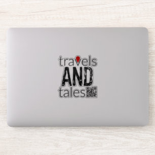 4 x 4 clear vinyl bumper sticker