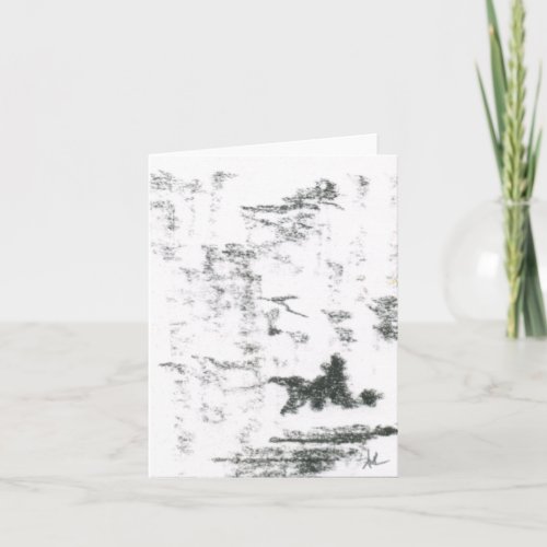 4 x 56 Folded Note Card _ Laberinto
