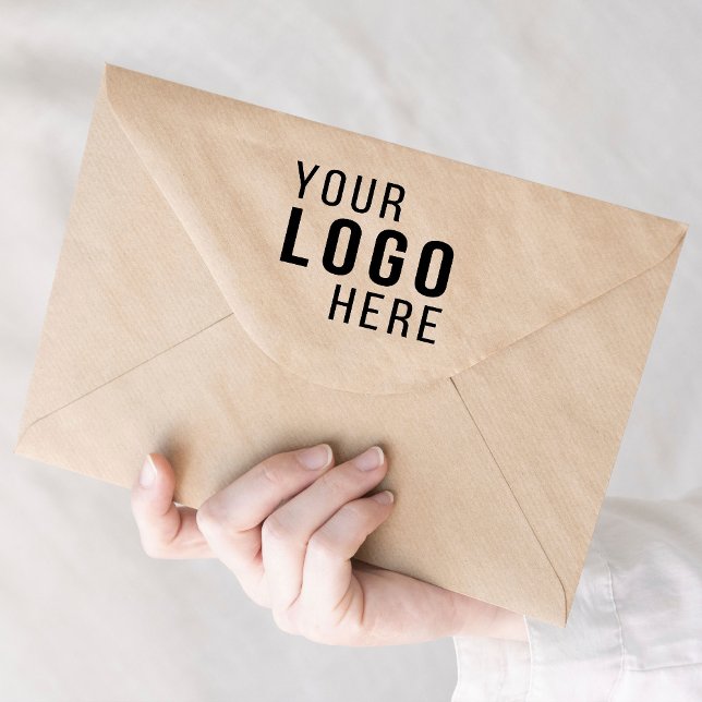 4" x 5" Large Custom Company Logo Personalized Rubber Stamp (Creator Uploaded)