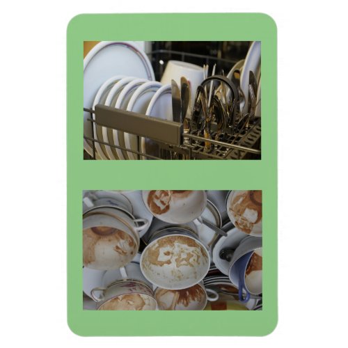 4 x 6 CleanDirty Dishes No Text Dishwasher Magn Magnet