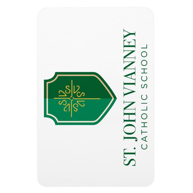 4" x 6" SJV Official Logo Flexible Photo Magnet (Vertical)