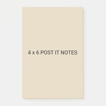 4 X 6custom Post It Notes by CREATIVEforBUSINESS at Zazzle