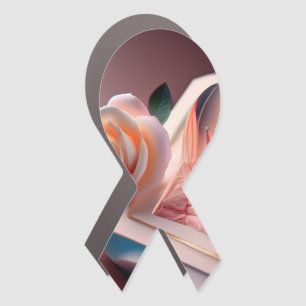 4" X 8" Ribbon Car Magnet