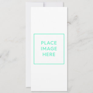 4" x 9.25" Flat Card