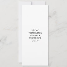 4" x 9.25" Flat Wedding Invitation
