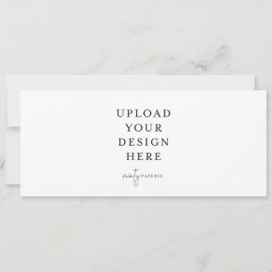 4" x 9.5" Narrow Invitation - Landscape