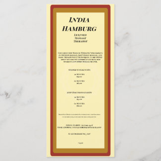 4" x 9" Flat Program Groove