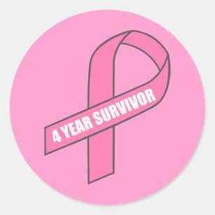 Survivor - Pink Ribbons - Sticker – Combat Breast Cancer