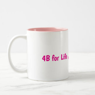 4B single for life feminist celibate Two-Tone Coffee Mug
