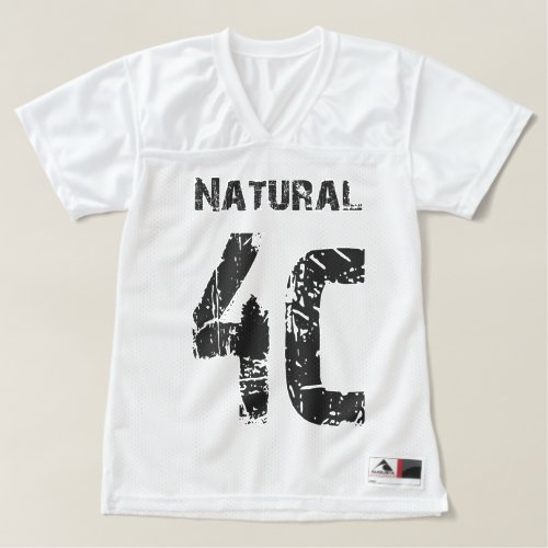 4C Natural Womens Football Jersey