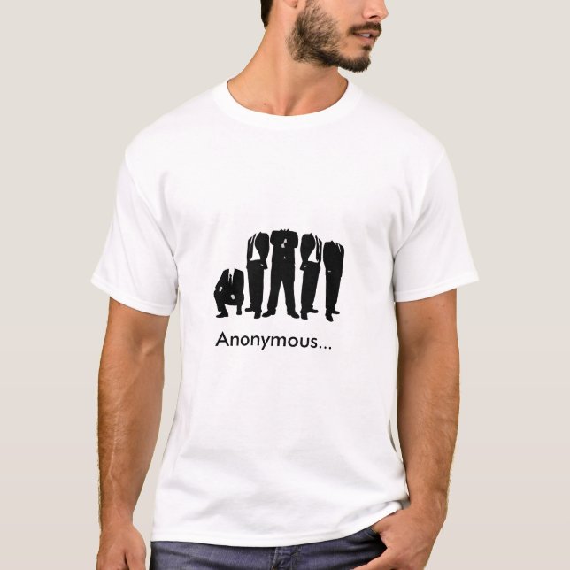 4chan Anonymous T-Shirt (Front)
