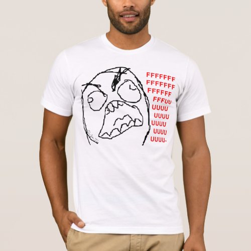 4chan Rage Guy T_Shirt