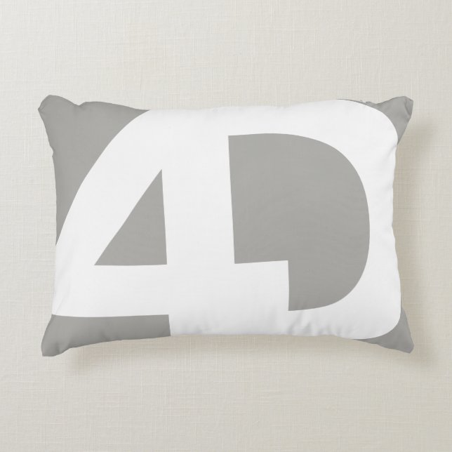 4D Fit Mental Fitness neck/lumbar pillow (Front)