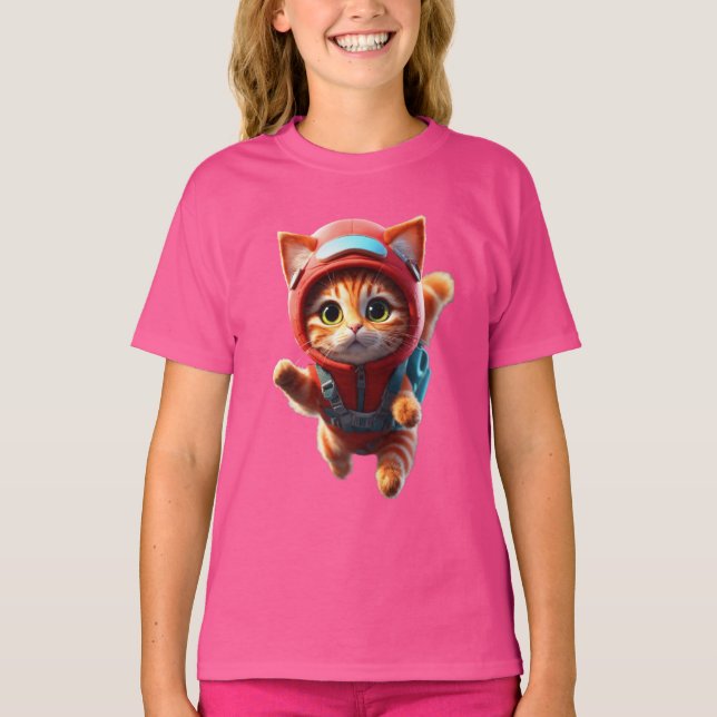 4D photo from a lovely kitten T-Shirt (Front)