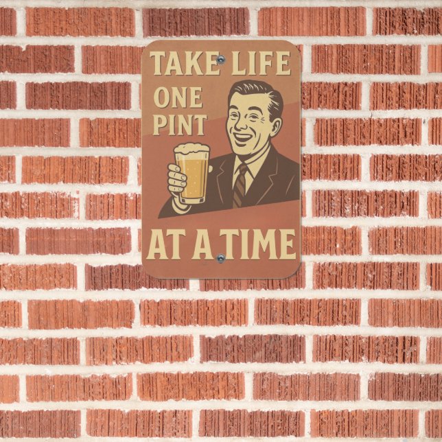 4dfdffs metal sign (In Situ(Brick))