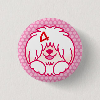 4dogs アイコン pinback button