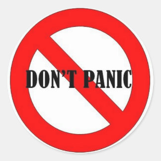 Don't Panic Stickers, Don't Panic Sticker Designs