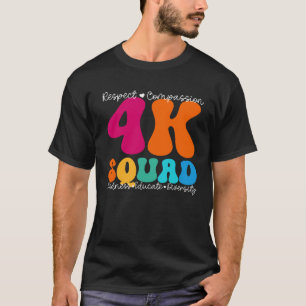 4K Squad Appreciation Week Back to School T-Shirt
