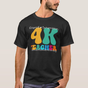 4K Teacher Appreciation Week Back to School T-Shirt