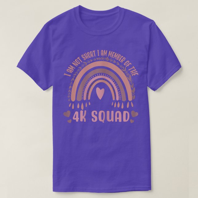 4K Teacher Squad, End Of The Year 4K Teacher  T-Shirt (Design Front)