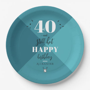 4O and still hot Paper Plates