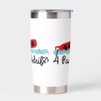 4PawsAdrift Thermal Tumbler