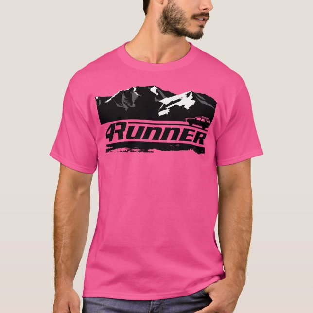 4Runner - Mountains  Vehicle 4Th Gen T-Shirt (Front)
