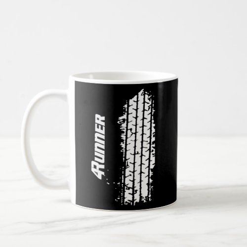 4Runner Tire Tread Outline Coffee Mug