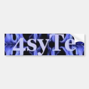 4syTe bumper Bumper Sticker