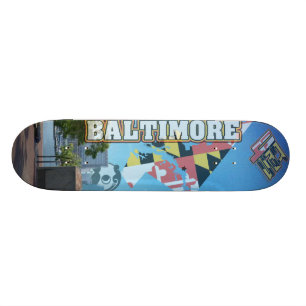 4ten: Baltimore Sky Skateboard Deck