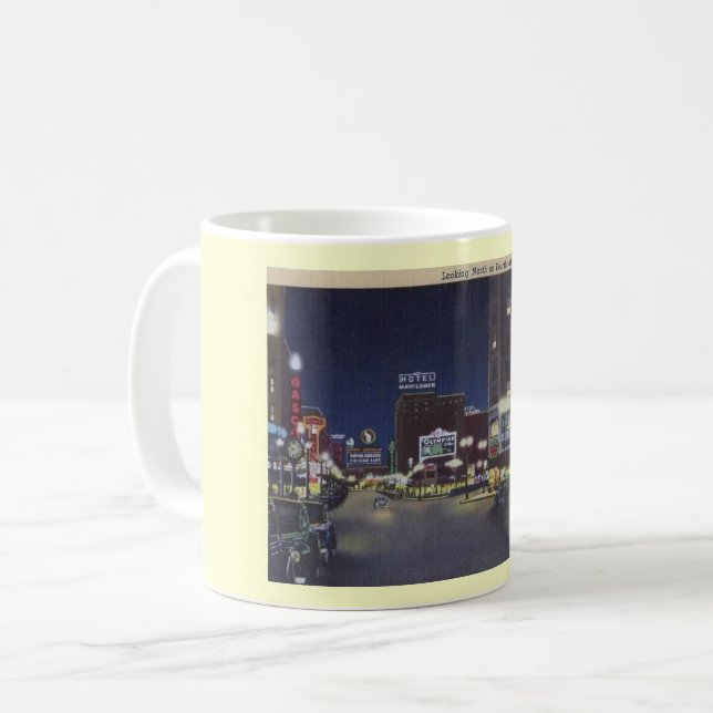 4th and Pike, Seattle, Washington Vintage   Coffee Mug (Front Left)