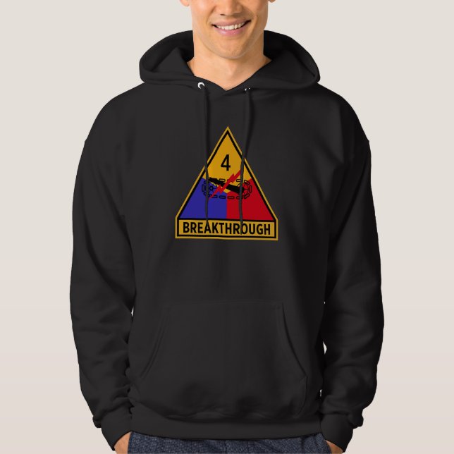 4th Armored Division "Breakthrough" Hoodie (Front)