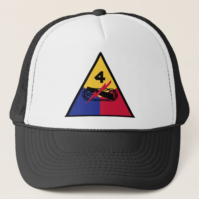 4th Armored Division Trucker Hat (Front)