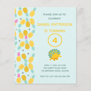 4th birthday Boy birthday card